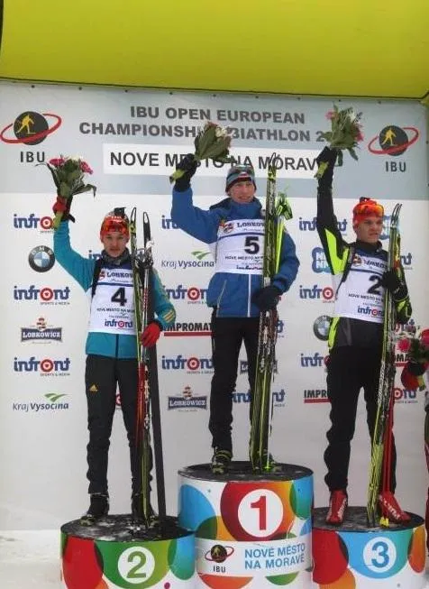 Чернігівець Артем Тищенко здобув дві медалі на чемпіонаті Європи серед юніорів з біатлону — фото 1