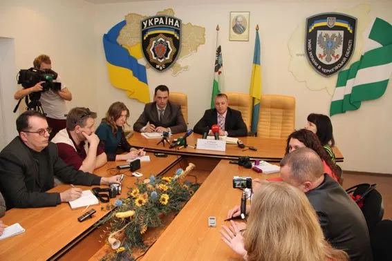 Головний міліціонер області Олег Демченко зустрівся з журналістами (Фоторепортаж) — фото 1